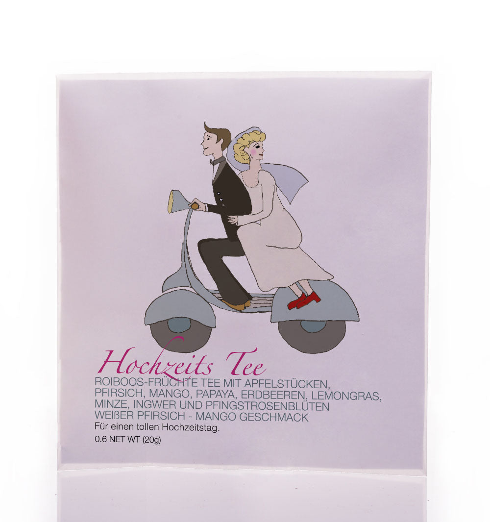Teegeschenk Hochzeits Tee