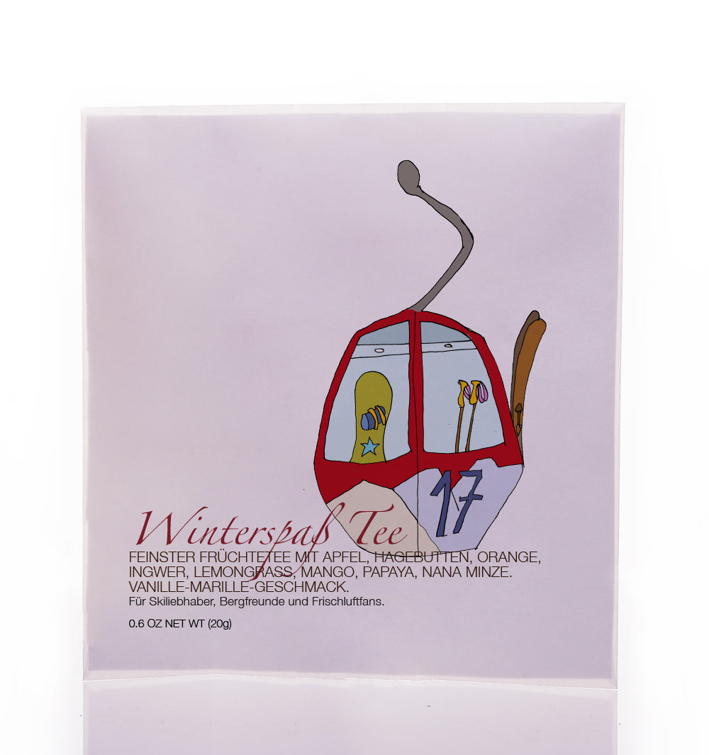 Teegeschenk Winterspaß