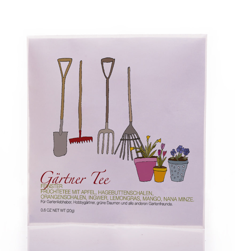Teegeschenk Gärtner