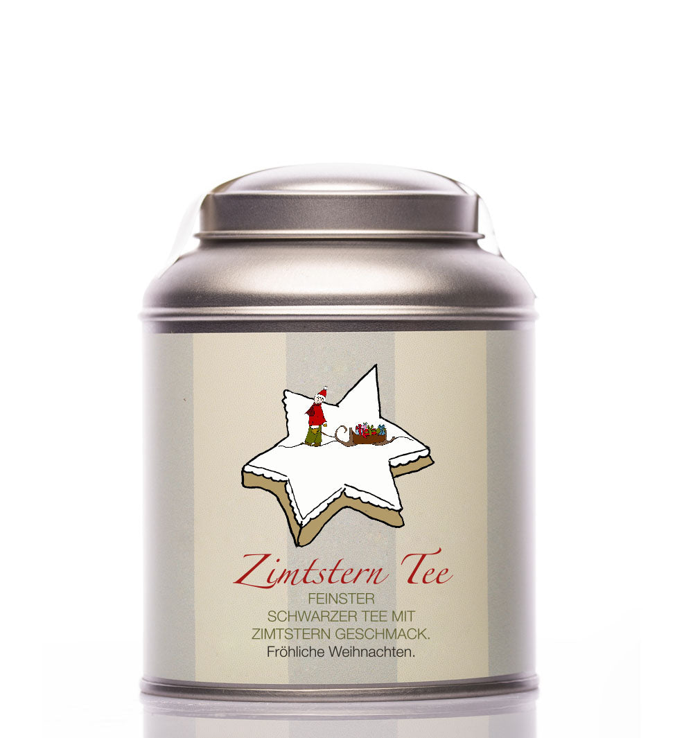 Teedose Zimtstern Tee
