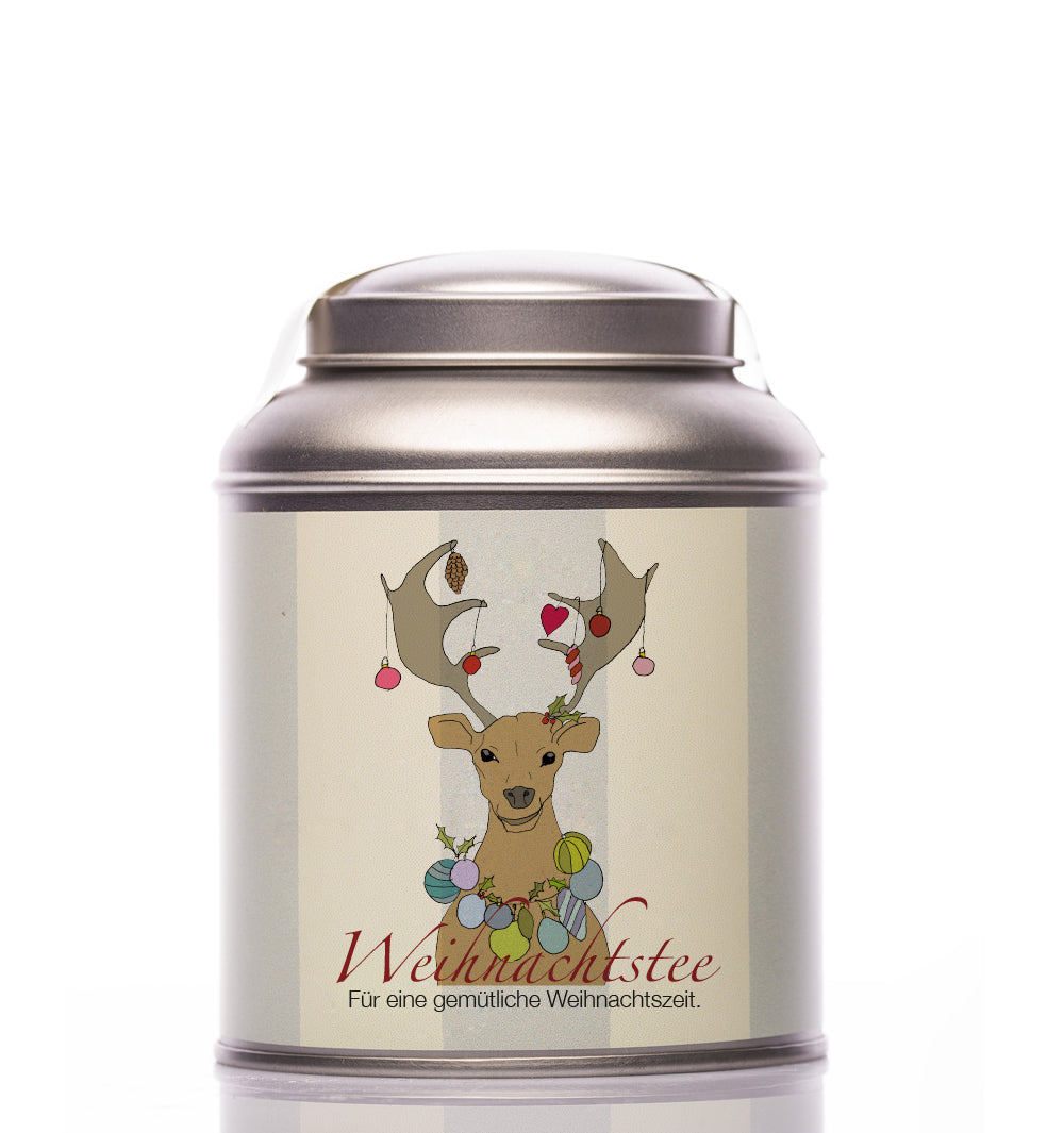 Teedose Hirschkopf Weihnachtstee