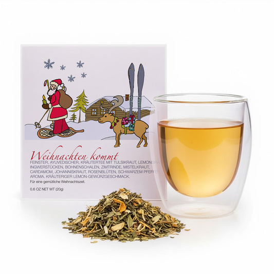 Teegeschenk Weihnachten kommt