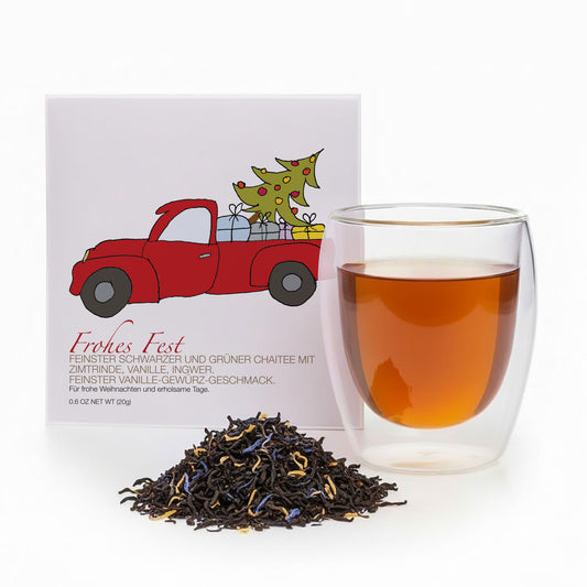 Teegeschenk Weihnachtstruck