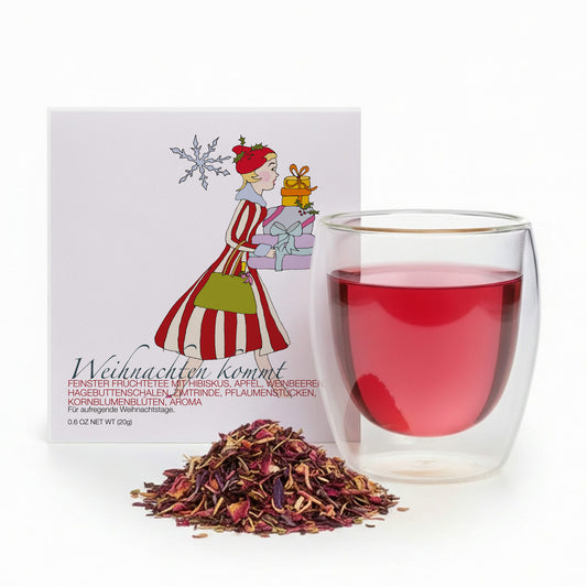 Teegeschenk Weihnachten kommt