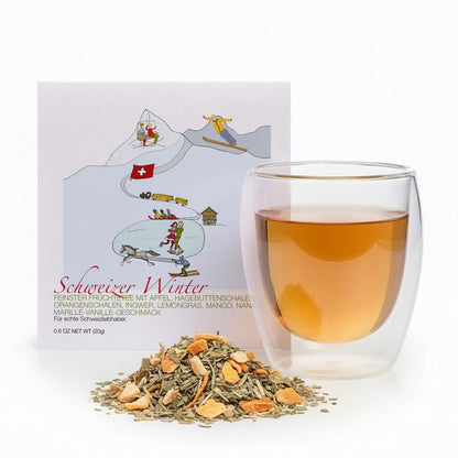 Teegeschenk Schweizer Winter
