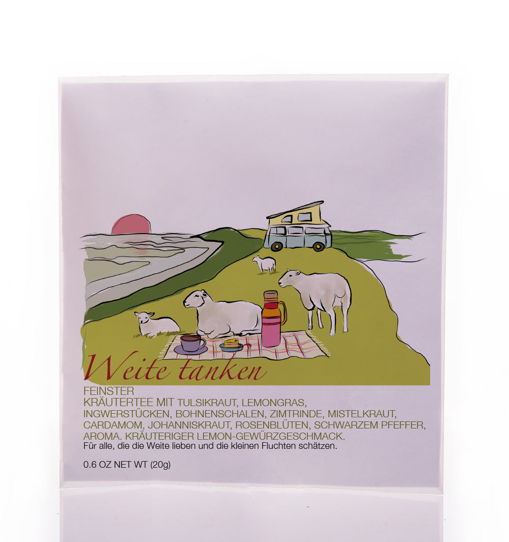 Teegeschenk Weite tanken