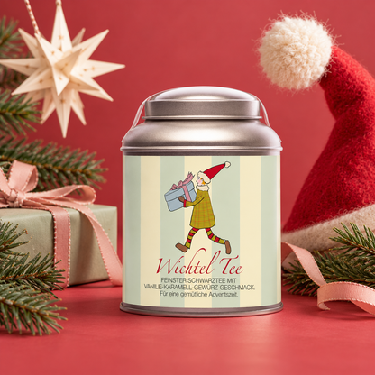 Teedose Santa's Wichtel