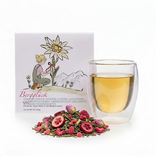 Teegeschenk Bergglück Edelweiß