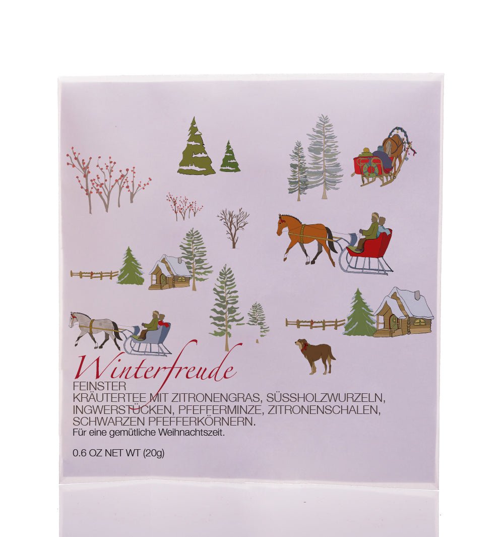 Teegeschenk Winterfreude Mosi Wald