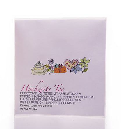 Teegeschenk Hochzeits Tee