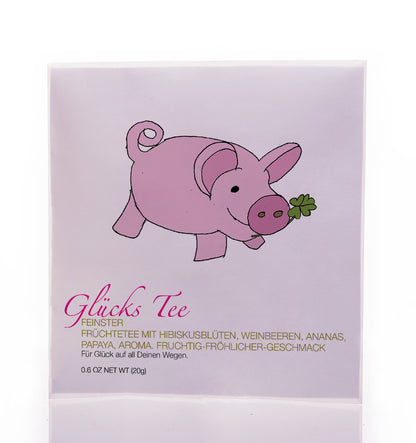 Teegeschenk Glücksschweinchen