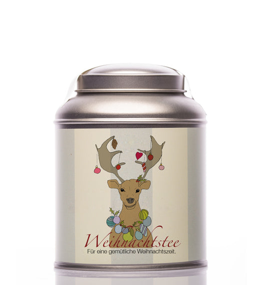 Teedose Hirschkopf Weihnachtstee